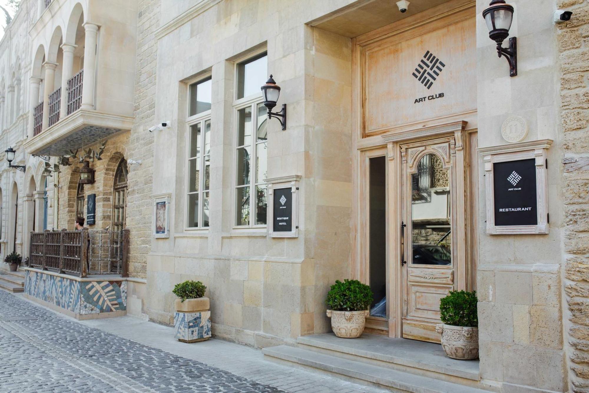 Art Club Hotell Baku Exteriör bild
